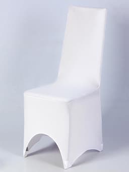 Чехол свадебный на стул, 100×40 см, белый