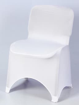 Чехол свадебный на стул, 100×40 см, белый