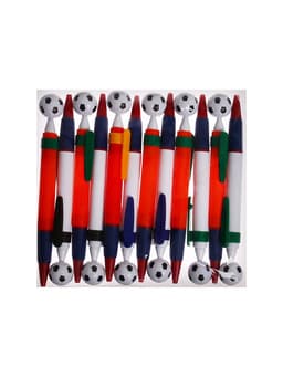 Ручка-прикол Calligrata «Футбольный мяч», шариковая, МИКС