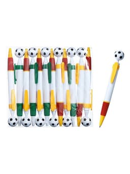 Ручка-прикол Calligrata «Футбольный мяч», шариковая, МИКС