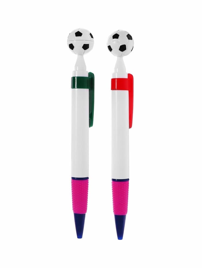 Ручка-прикол Calligrata «Футбольный мяч», шариковая, МИКС
