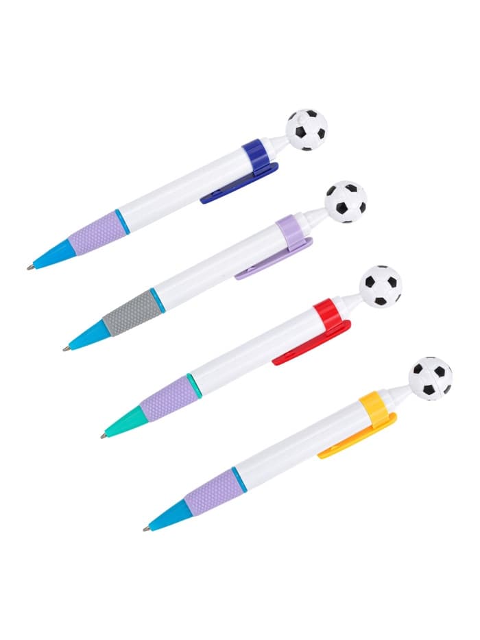 Ручка-прикол Calligrata «Футбольный мяч», шариковая, МИКС
