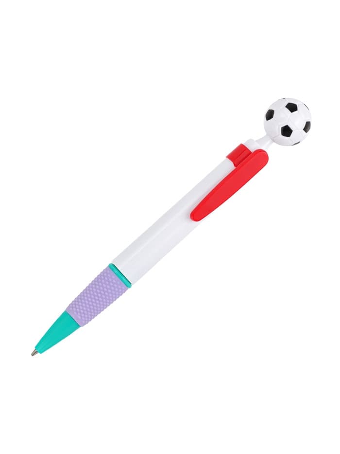 Ручка-прикол Calligrata «Футбольный мяч», шариковая, МИКС