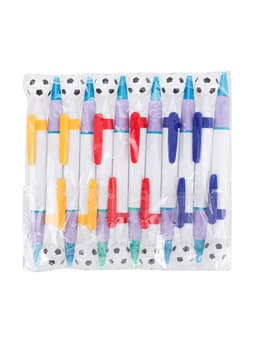 Ручка-прикол Calligrata «Футбольный мяч», шариковая, МИКС