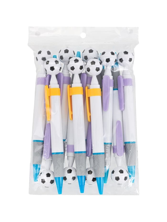 Ручка-прикол Calligrata «Футбольный мяч», шариковая, МИКС