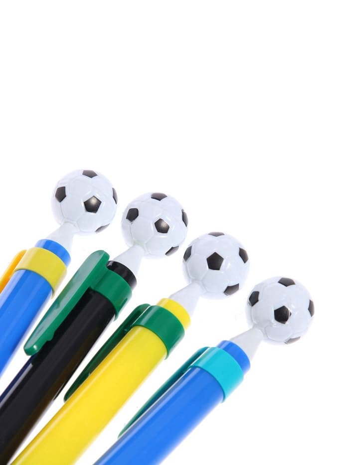 Ручка-прикол Calligrata «Футбольный мяч», шариковая, МИКС
