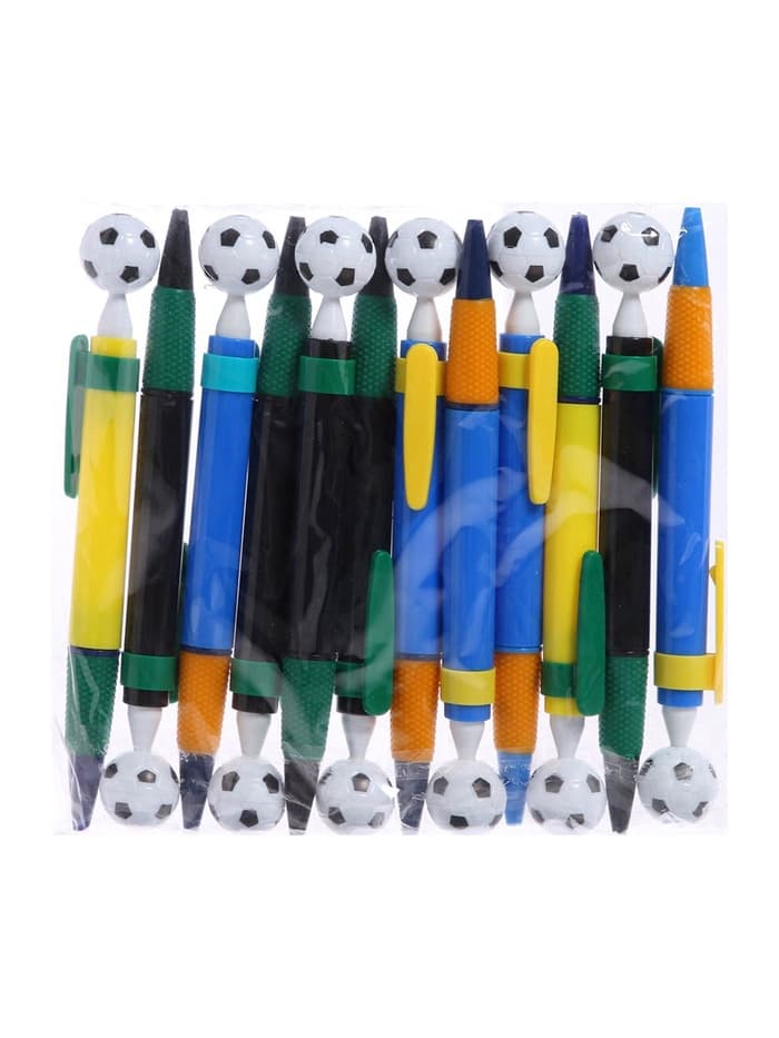 Ручка-прикол Calligrata «Футбольный мяч», шариковая, МИКС