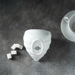 Сахарница Magistro «Ракушка», 330 мл, фарфор, белая