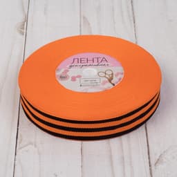 Лента «Георгиевская» репсовая, 25 мм, 23 ± 1 м