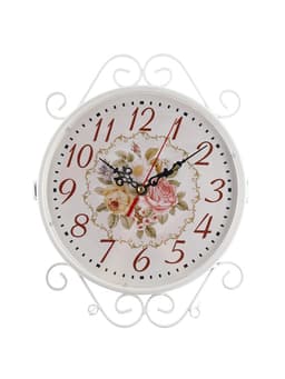 Часы настенные двусторонние, на подвесе WELCOME, d=23 см, 47×31 см, 2хАА, белые