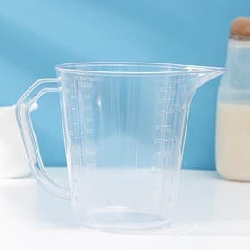 Кувшин мерный Darel plastic, 1 л, пластик, прозрачный