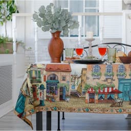 Скатерть «Этель: Италия», 110×150 см, 100% хлопок, саржа 190 г/м²