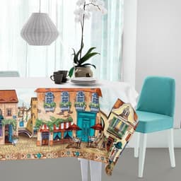 Скатерть «Этель: Италия», 180×150 см, 100% хлопок, саржа 190 г/м²
