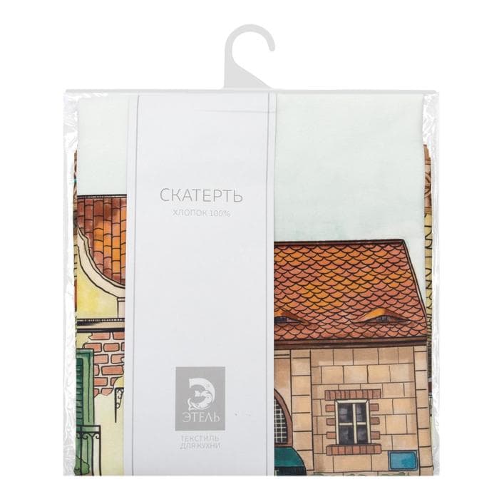 Скатерть «Этель: Италия», 180×150 см, 100% хлопок, саржа 190 г/м²