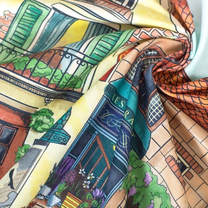 Скатерть «Этель: Италия», 220×150 см, 100% хлопок, саржа 190 г/м²