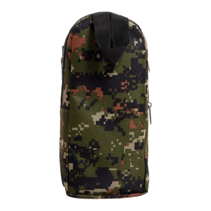 Пенал школьный «Рюкзачок-милитари», на молнии, 2 отделения, МИКС