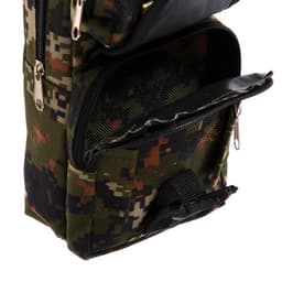 Пенал школьный «Рюкзачок-милитари», на молнии, 2 отделения, МИКС
