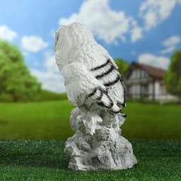 Садовая фигура из гипса «Совы полярные», 36×18×19 см