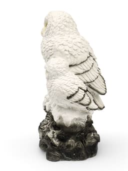 Садовая фигура из гипса «Совы полярные», 36×18×19 см