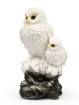 Садовая фигура из гипса «Совы полярные», 36×18×19 см