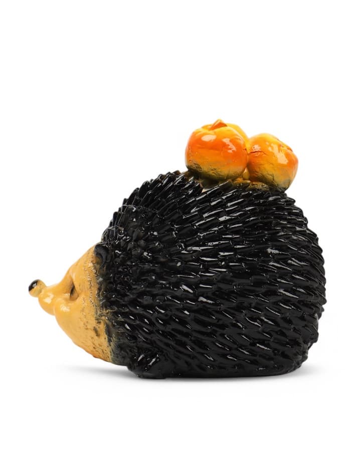 Садовая фигура из гипса «Еж с яблоками», 14×19×16 см