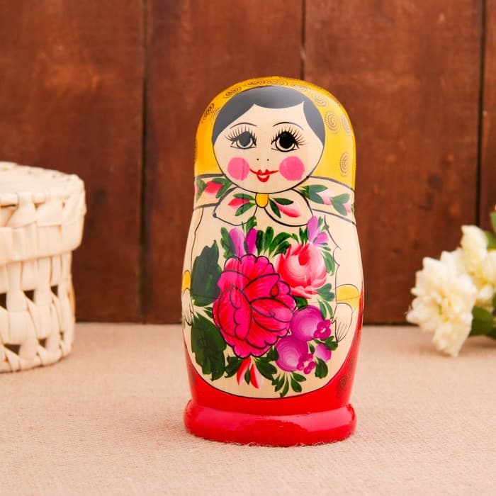 Матрёшка дерево «Семёновская», 7-и кукольная, высшая категория
