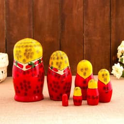 Матрёшка дерево «Семёновская», 7-и кукольная, высшая категория
