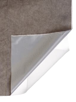 Комплект для обивки дверей, 110×200 см: иск.кожа, поролон 5 мм, гвозди, струна, серый, «Рулон»