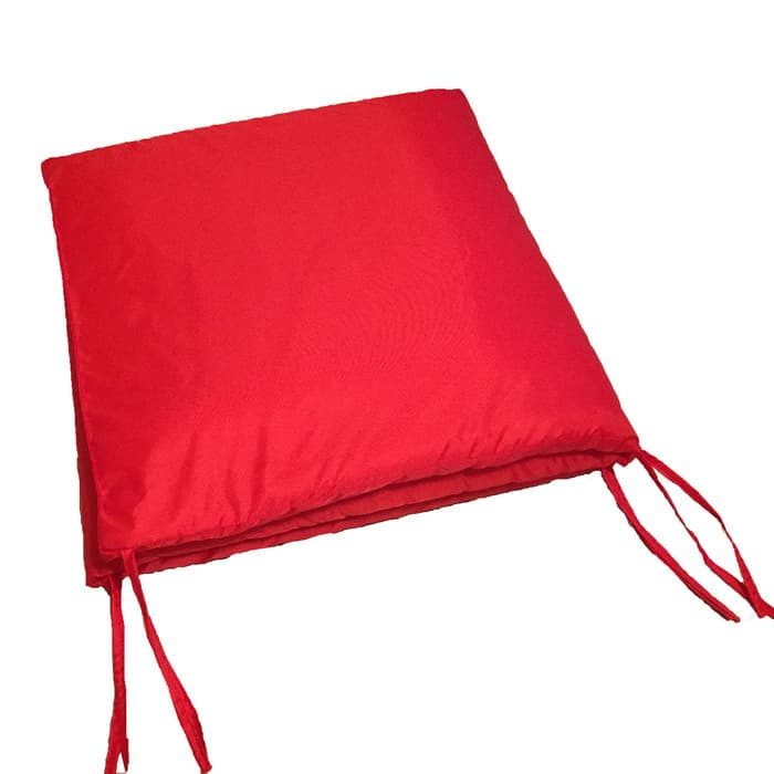 Матрас (накидка) водоотталкивающий на шезлонг, 195×63×3.5 см, красный
