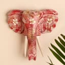 Сувенир «Голова слона», 28×26×10.5 см, дерево