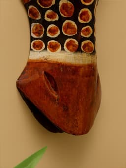 Маска «Жираф», 30×11×4.5 см, дерево