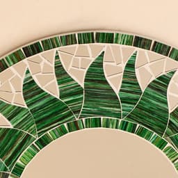 Панно зеркальное «Бежевое солнце», 40×1×40 см