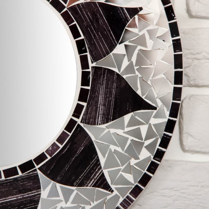 Панно зеркальное «Цветок», 40×1×40 см