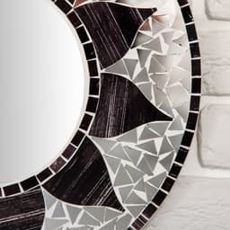 Панно зеркальное «Цветок», 40×1×40 см