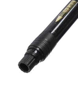 Кисть для каллиграфии, заправляемая, с запасными чернилами, чёрная