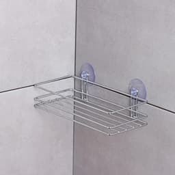 Полка на вакуумных присосках Доляна, 25×11×7 см