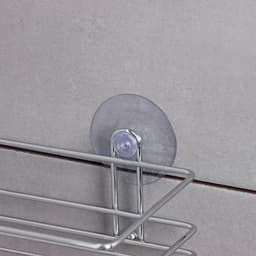 Полка на вакуумных присосках Доляна, 25×11×7 см