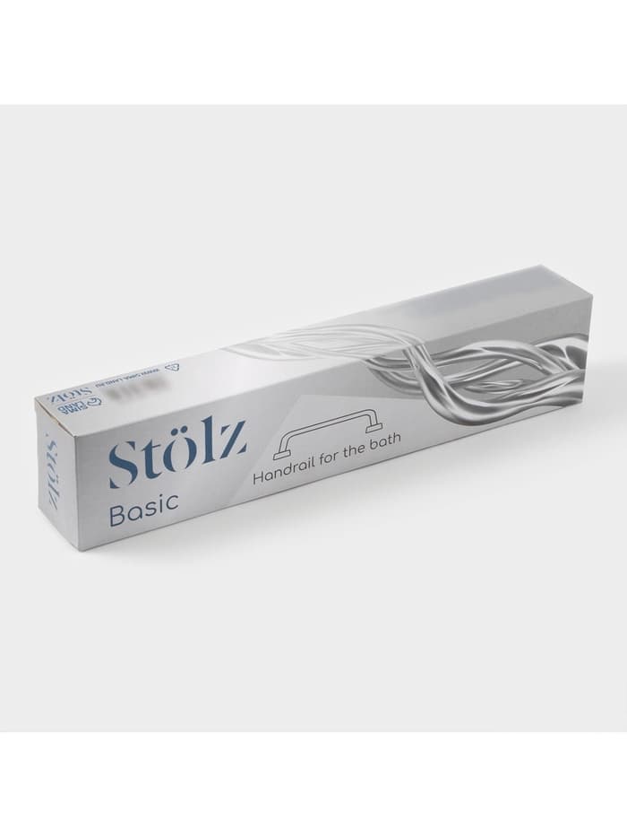 Поручень для ванны Stölz, 40×5×7.5 см, нержавеющая сталь