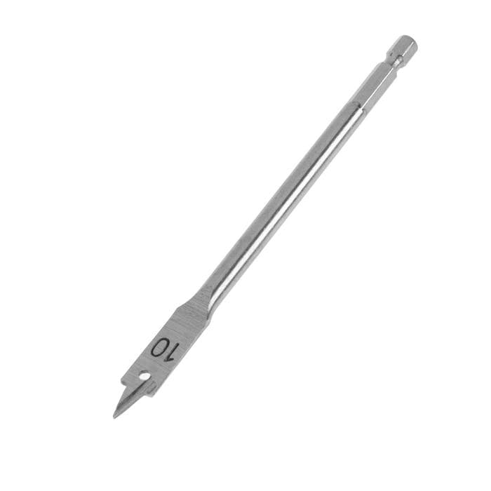 Сверло по дереву перовое ТУНДРА, шестигранный хвостовик, 10×152 мм