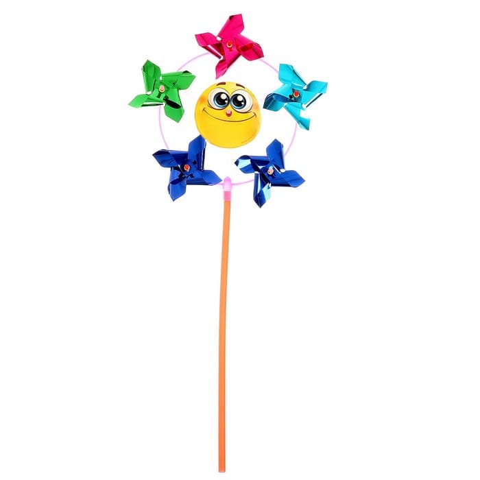 Ветерок Funny toys «Смайл», фольга