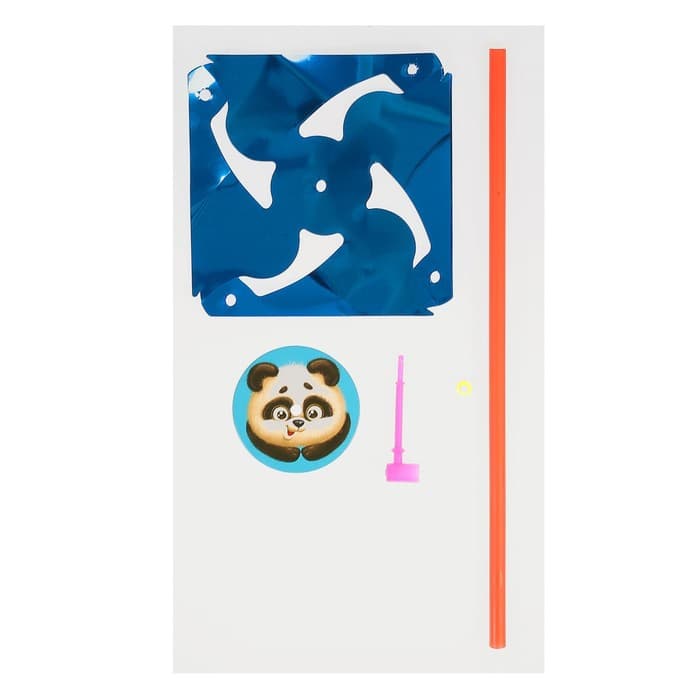 Ветерок Funny toys «Пандочка», фольга