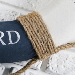 Декор настенный, панно спасательный круг с бечевкой Welcome on board, якоря, 7×50×50 см