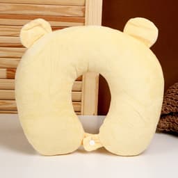 Подушка для путешествий на шею «Мишка», с маской для сна