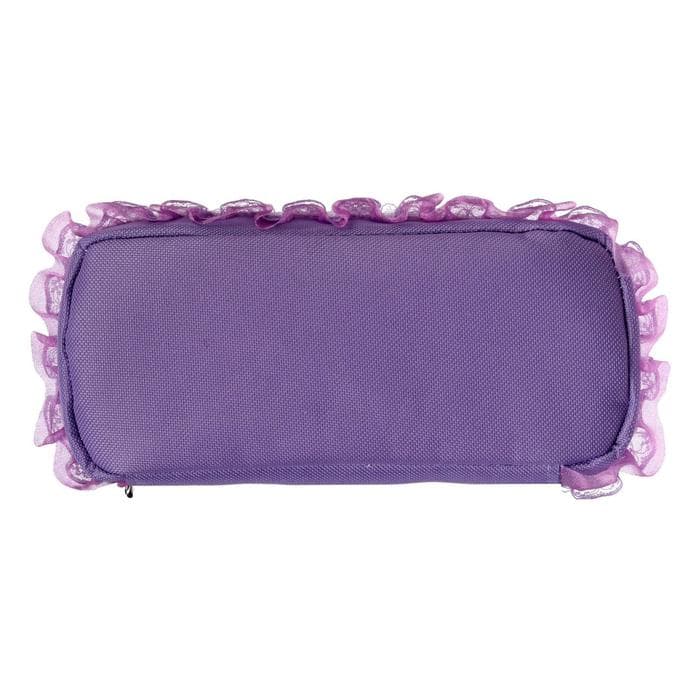 Пенал школьный «Сундучок» на молнии, сиреневый