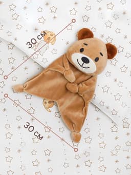 Комфортер - игрушка для сна новорожденных Крошка Я «Мишутка», 30×27 см