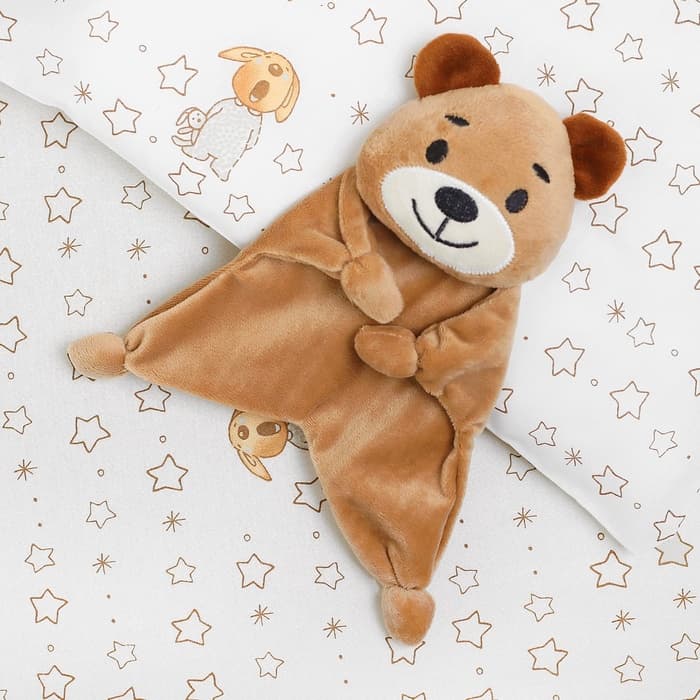 Комфортер - игрушка для сна новорожденных Крошка Я «Мишутка», 30×27 см