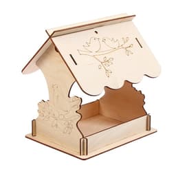 Кормушка для птиц «Птичка на ветке», 19×21×21 см, Greengo