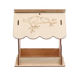 Кормушка для птиц «Птичка на ветке», 19×21×21 см, Greengo