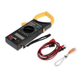 Токовые клещи ТУНДРА, 266C, ACV/DCV, ACA, 200-2 МΩ, изоляции 20-2000 MΩ, 0-750°C