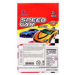 Машина «Гоночный болид», набор 3 шт., МИКС